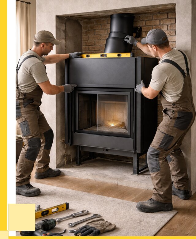 Установка каминных топок в Магнитогорске под ключ от 18621 р. | ЭриданМгн