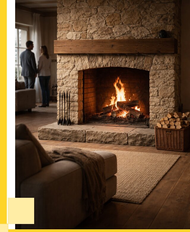 Открытые камины под ключ в Магнитогорске от 155175 р. ЭриданМгн