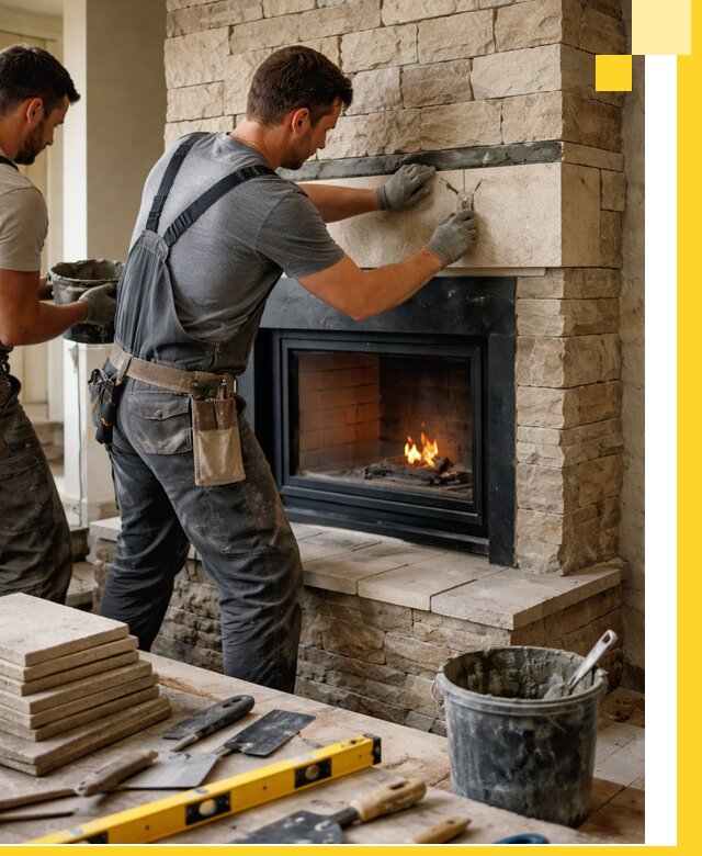 Проектирование и установка открытых каминов в Магнитогорске