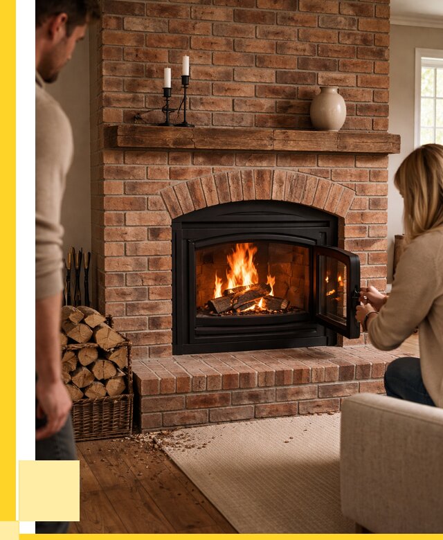 Кирпичные камины под ключ в Магнитогорске от 155175 р. | ЭриданМгн