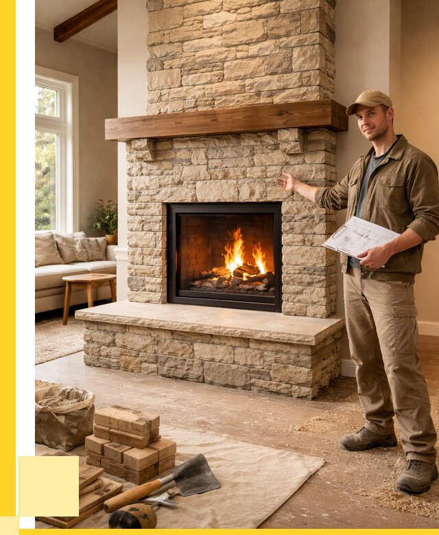 Камины под ключ в Магнитогорске от 186210 р. | ЭриданМгн — установка