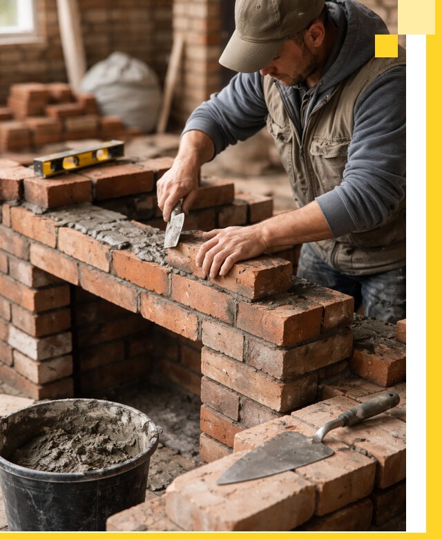 Кладка каминов под ключ в Магнитогорске профессиональная отделка и монтаж