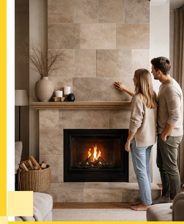 Облицовка каминов керамогранитом в Магнитогорске от 4655 р. | ЭриданМгн