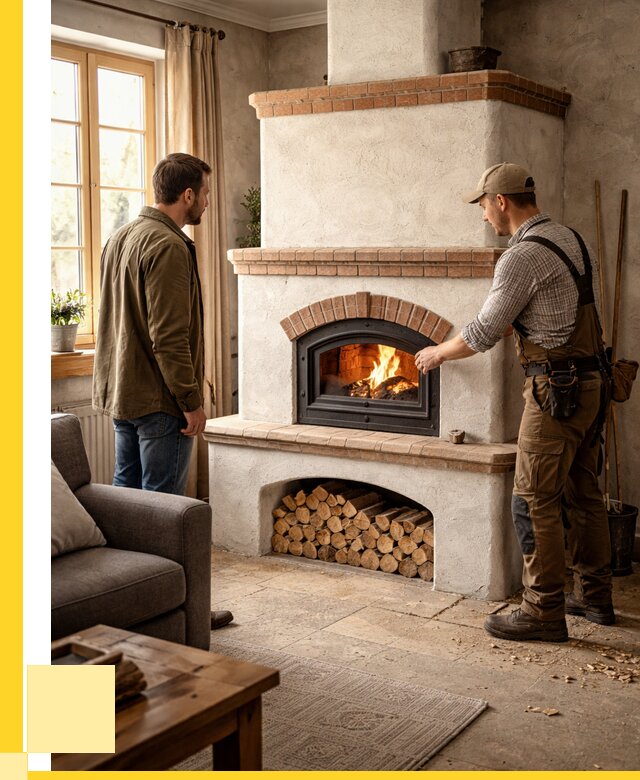 Печи камины в Магнитогорске: кирпичные, изразцовые от 62070 р. | ЭриданМгн