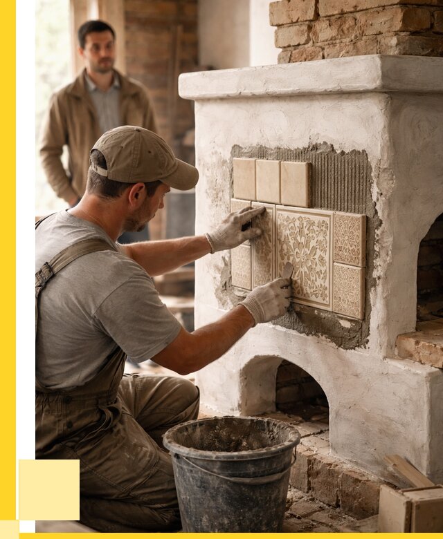 Отделка печей и банных печей в Магнитогорске от 36208 р. | ЭриданМгн