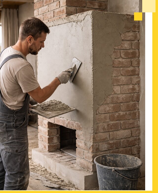 Отделка печей и облицовка каминов в Магнитогорске под ключ