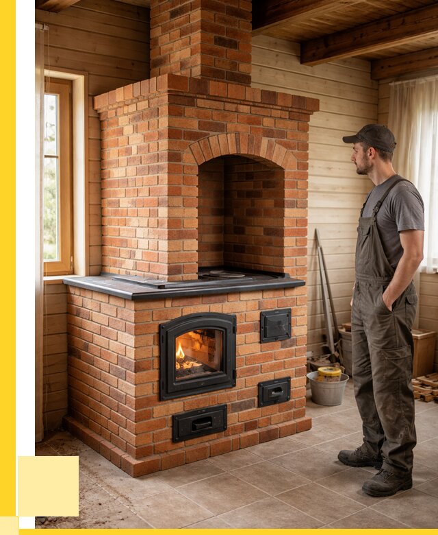 Кирпичные печи в Магнитогорске: купить от 155175 р. | ЭриданМгн