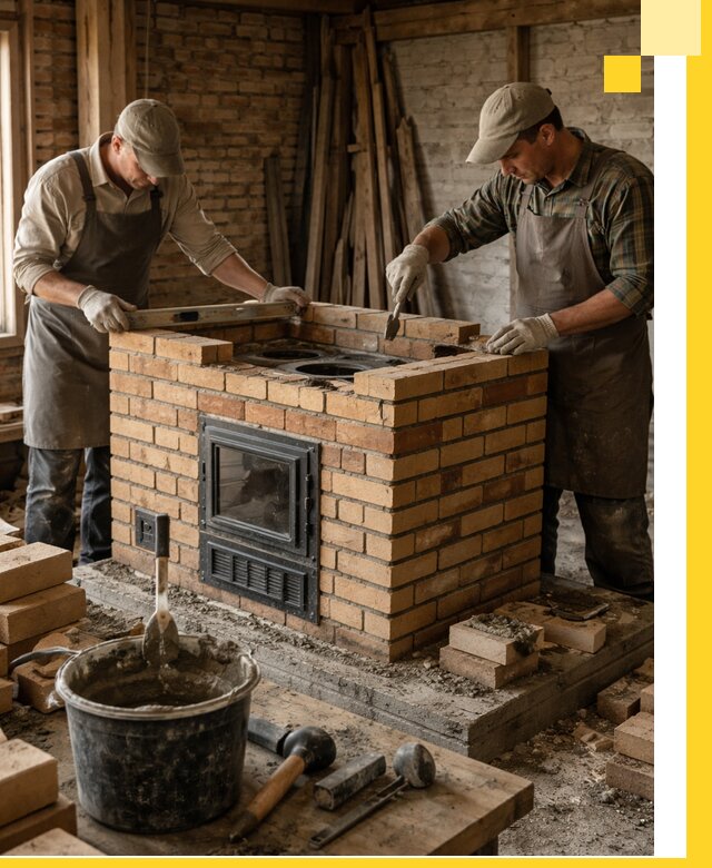 Изготовление и установка варочных печей под ключ в Магнитогорске