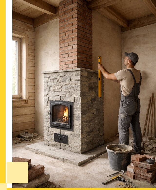 Печи и дымоходы под ключ в Магнитогорске от 46553 р., ЭриданМгн