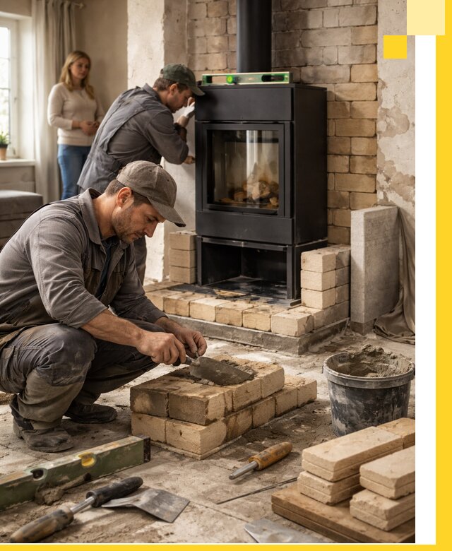 Печи и камины под ключ: проект, установка в Магнитогорске