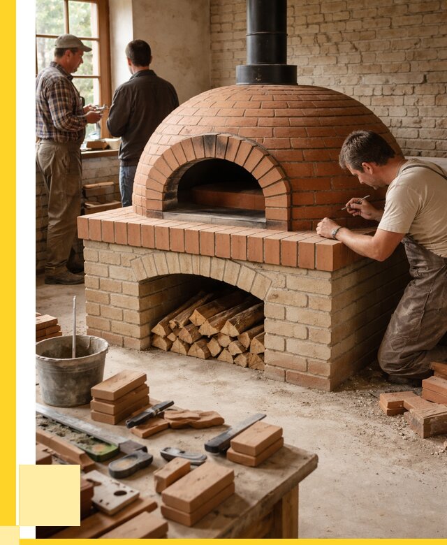 Помпейская печь дровяная для пиццы в Магнитогорске | ЭриданМгн от 206900 р.