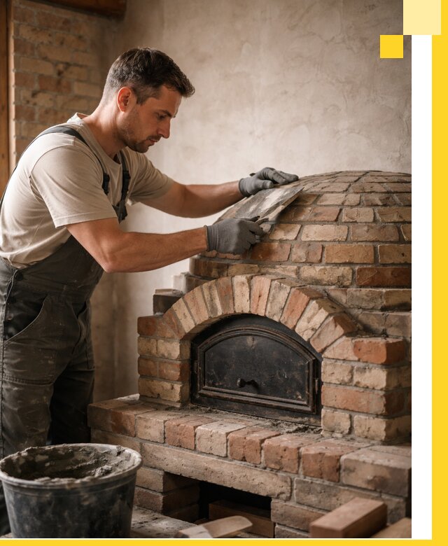 Изготовление и монтаж помпейских печей на заказ в Магнитогорске