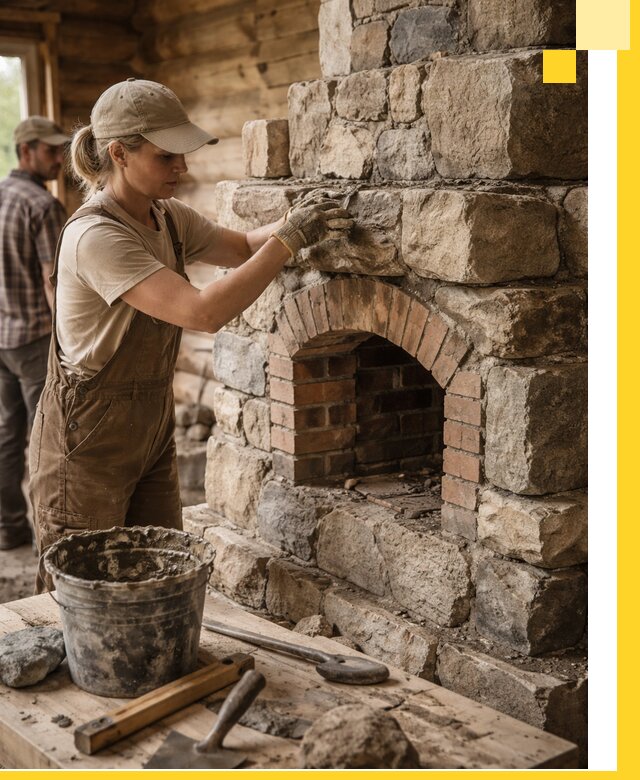 Каменные печи на заказ и монтаж в Магнитогорске, долговечные решения