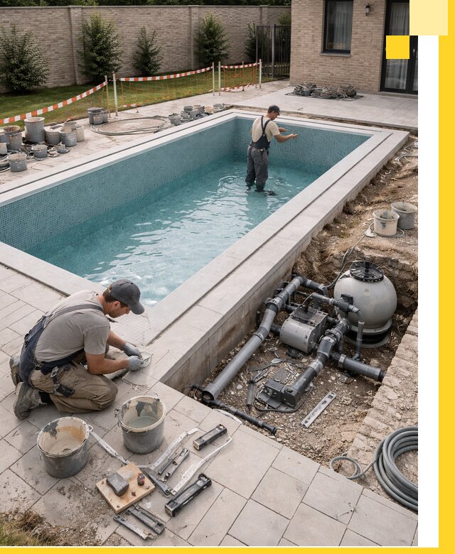 Строительство бассейнов под ключ в Магнитогорске: проекты и монтаж