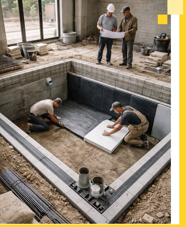 Проекты частных и общественных бассейнов под ключ в Магнитогорске