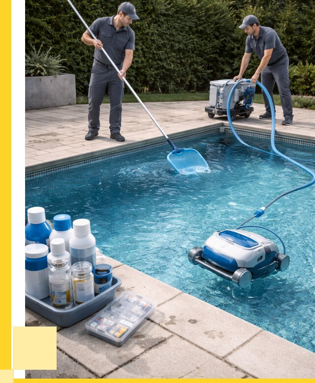 Чистка бассейнов в Магнитогорске роботами, от 4655 р. | ЭриданМгн