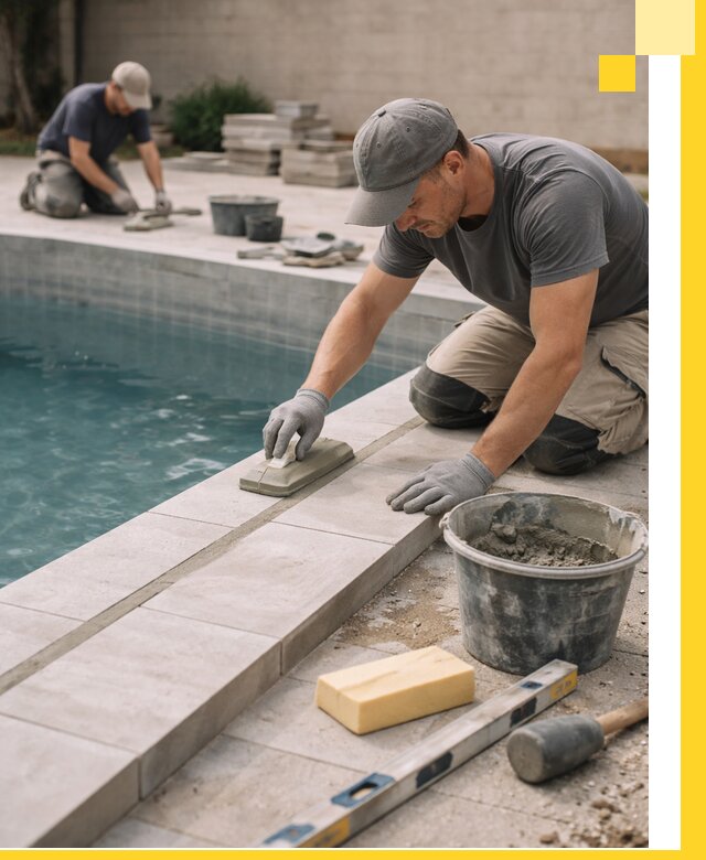 Отделка бассейнов в Магнитогорске: декоративная отделка и гидроизоляция