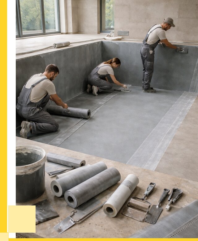 Гидроизоляция бассейнов в Магнитогорске от 2069 р., ЭриданМгн