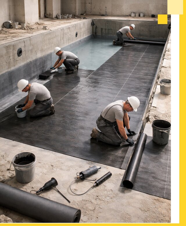 Профессиональная гидроизоляция бассейнов и чаш в Магнитогорске под ключ