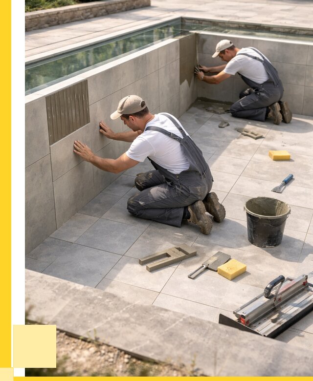 Облицовка бассейнов в Магнитогорске от 4655 р. под ключ | ЭриданМгн