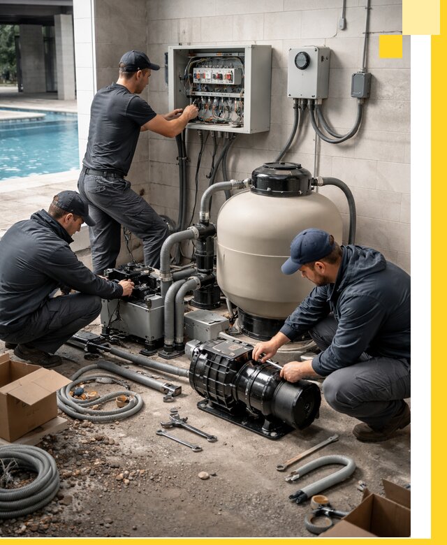 Профессиональный монтаж оборудования для бассейнов в Магнитогорске