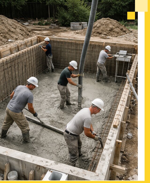 Строительство бетонных бассейнов под ключ в Магнитогорске