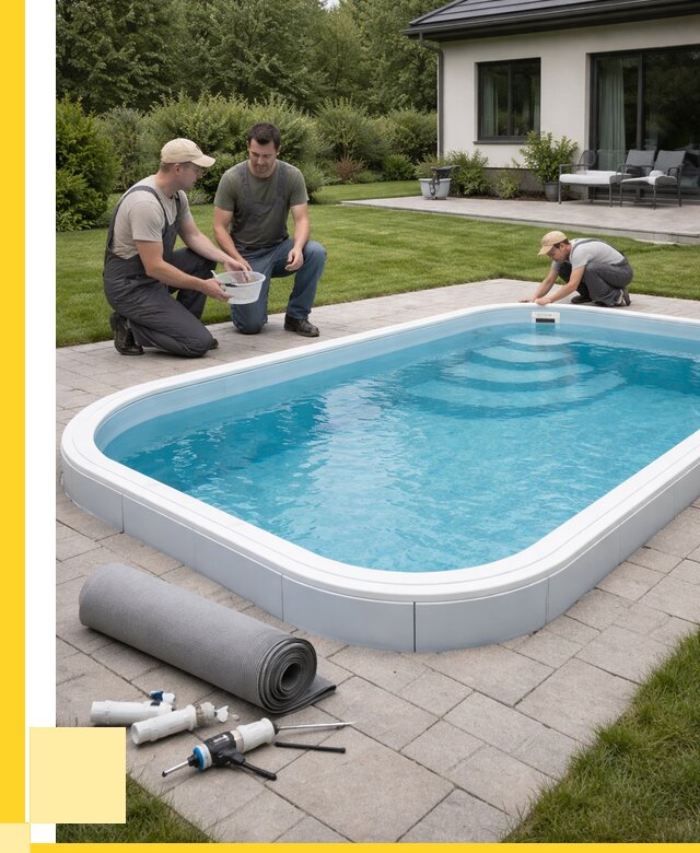 Пластиковый бассейн купить в Магнитогорске от 258625 р., ЭриданМгн