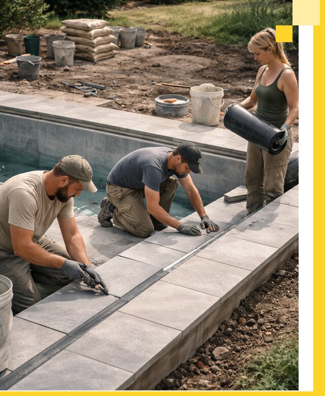 Строительство и монтаж уличных бассейнов под ключ в Магнитогорске