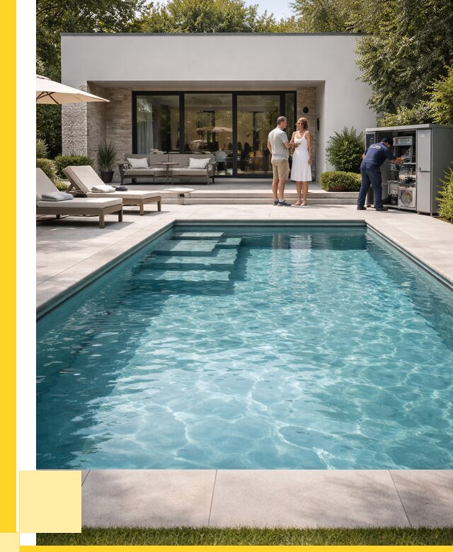 Бассейн в доме в Магнитогорске под ключ от 1241400 р. | ЭриданМгн