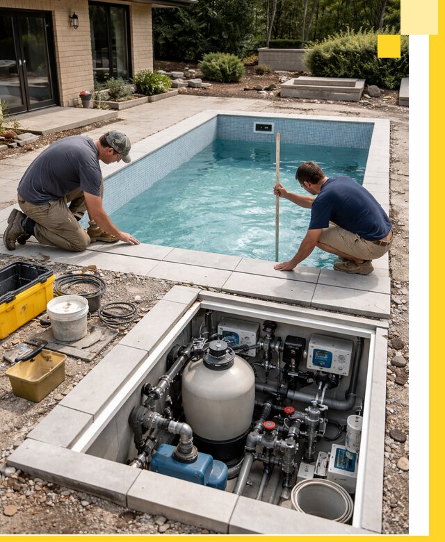 Строительство качественных домашних бассейнов под ключ в Магнитогорске