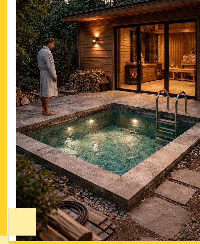 Бани с бассейном под ключ в Магнитогорске от 98278 р. | ЭриданМгн