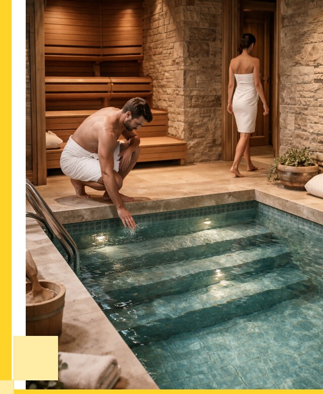 Сауна с бассейном под ключ в Магнитогорске от 124140 р., ЭриданМгн