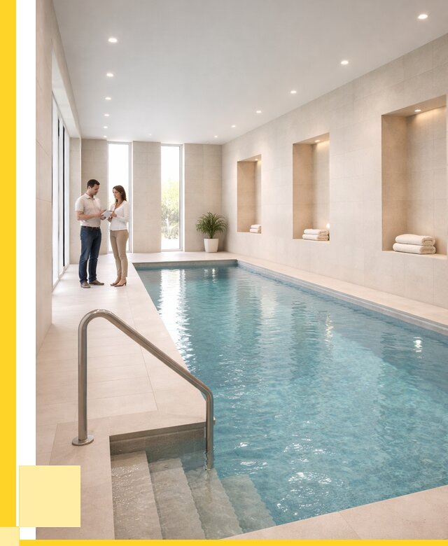 Бассейны в помещении под ключ в Магнитогорске от 1551750 р. | ЭриданМгн