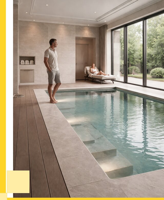 Бассейны в коттедже под ключ в Магнитогорске от 1241400 р. | ЭриданМгн