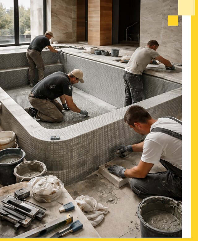 Строительство и установка СПА бассейнов под ключ в Магнитогорске