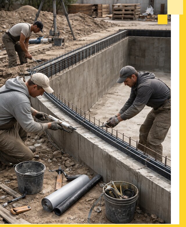 Качественный монтаж чаши бассейна в Магнитогорске под ключ с гарантией