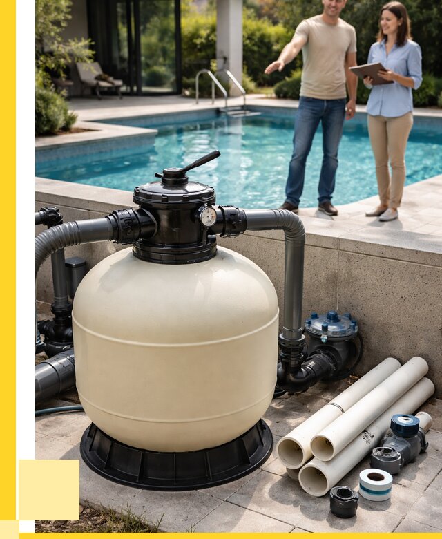 Песочные фильтры для бассейнов в Магнитогорске от 18621 р., ЭриданМгн