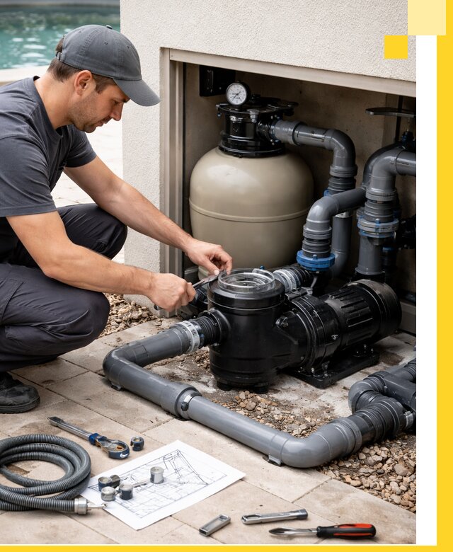 Поставка, монтаж и сервис насосов для бассейнов в Магнитогорске