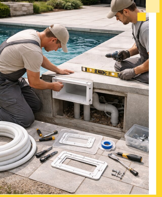 Поставка и установка скиммеров для бассейнов в Магнитогорске