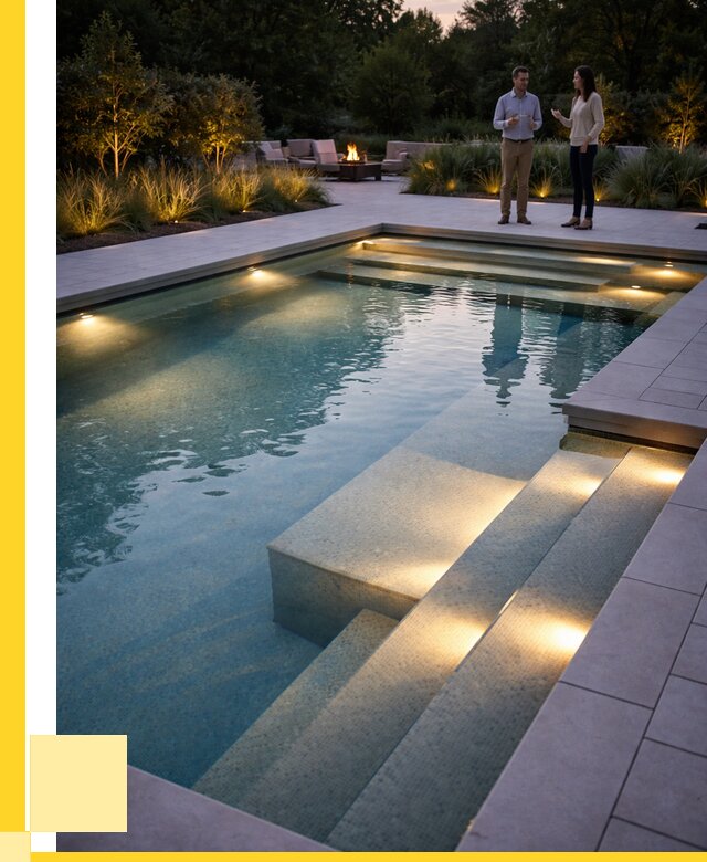 Освещение бассейнов в Магнитогорске под ключ от 25863 р. | ЭриданМгн