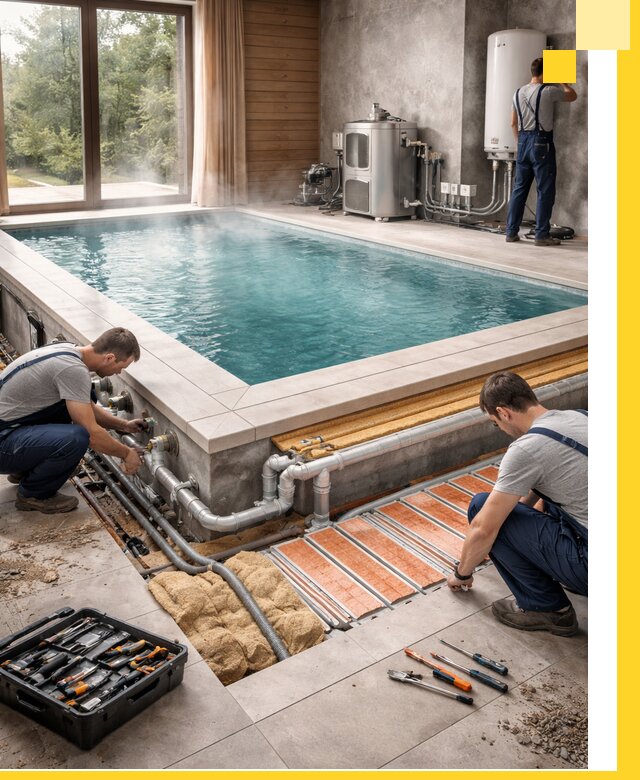 Проектирование и строительство тёплых бассейнов в Магнитогорске