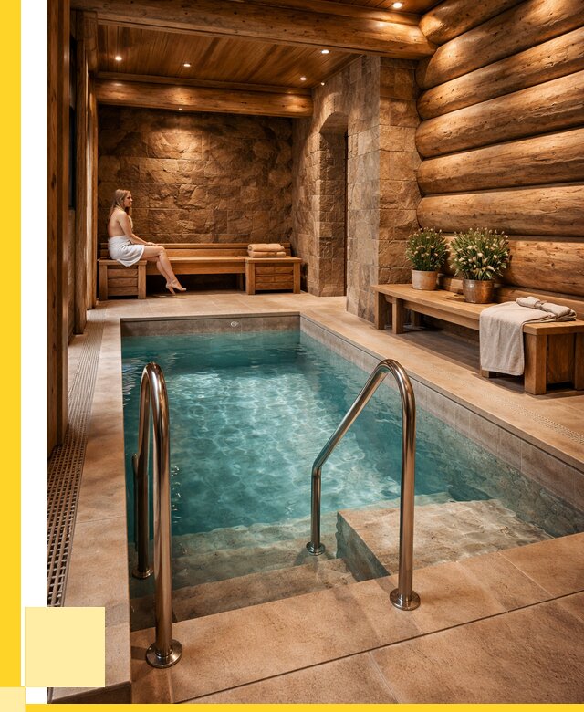 Аренда бани с бассейном в Магнитогорске от 1551750 р. | ЭриданМгн