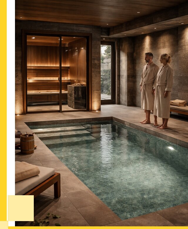 Сауна с большим бассейном в Магнитогорске от 1241400 р. ЭриданМгн