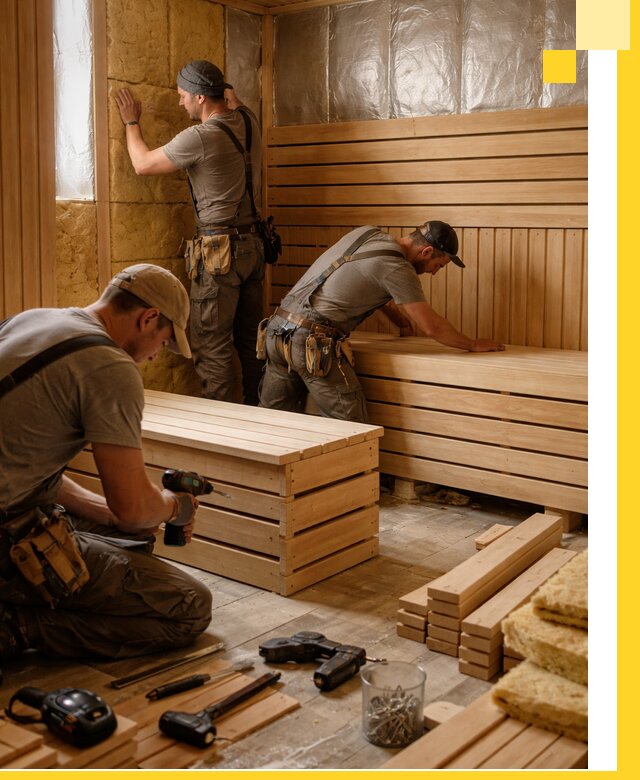 Профессиональное строительство саун под ключ в Магнитогорске