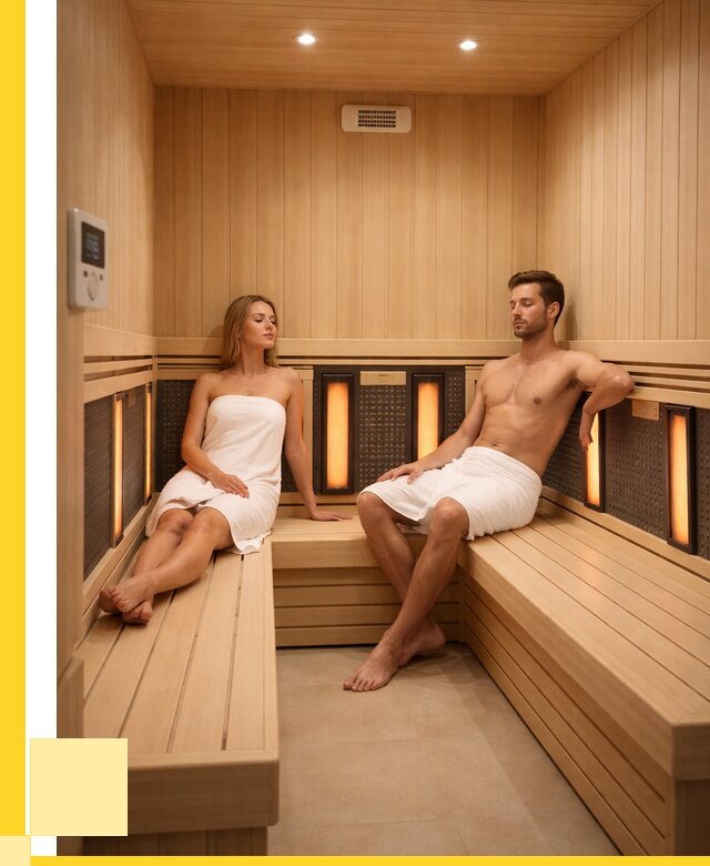 Инфракрасная сауна купить в Магнитогорске от 124140 р. ЭриданМгн