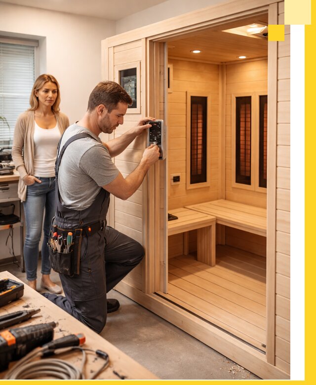 Инфракрасные сауны под ключ в Магнитогорске продажа и установка