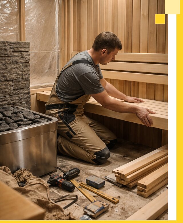 Сауны для дома под ключ с проектированием и монтажом в Магнитогорске