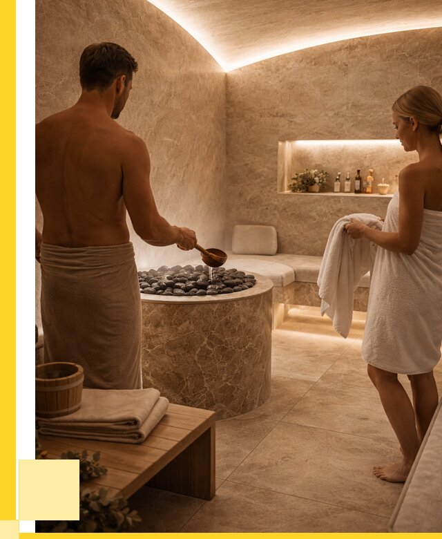 Сауны с хамамом в Магнитогорске от 362075 р. – проекты и монтаж | ЭриданМгн