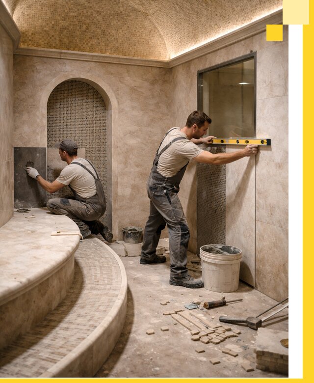 Проектирование и строительство саун с хамамом под ключ в Магнитогорске