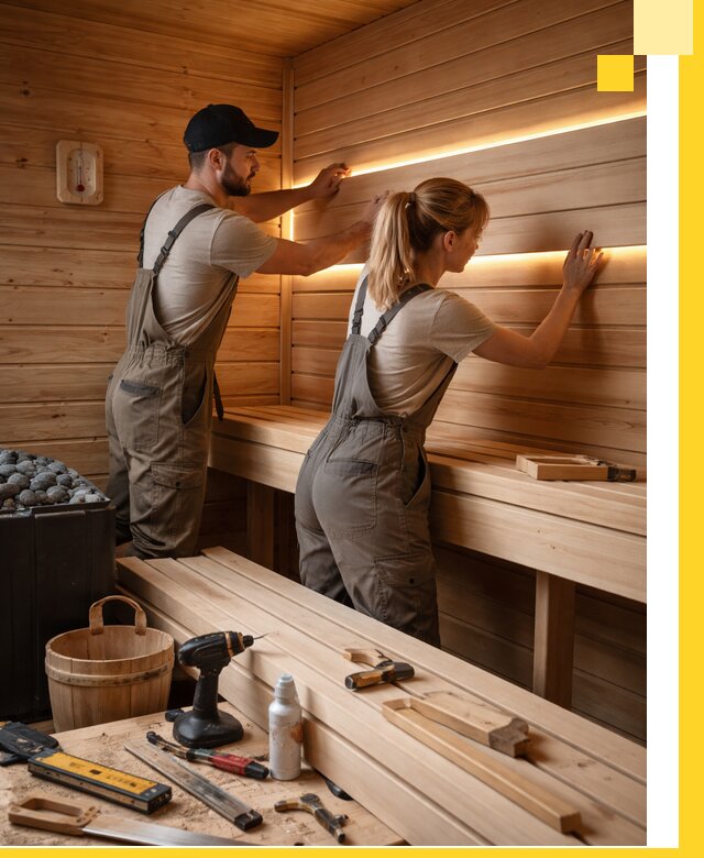 Дизайн саун и бань под ключ с индивидуальным проектом в Магнитогорске